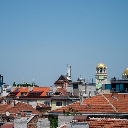 Sunny Studio With A View In Top Center Sofia Eksteriør bilde